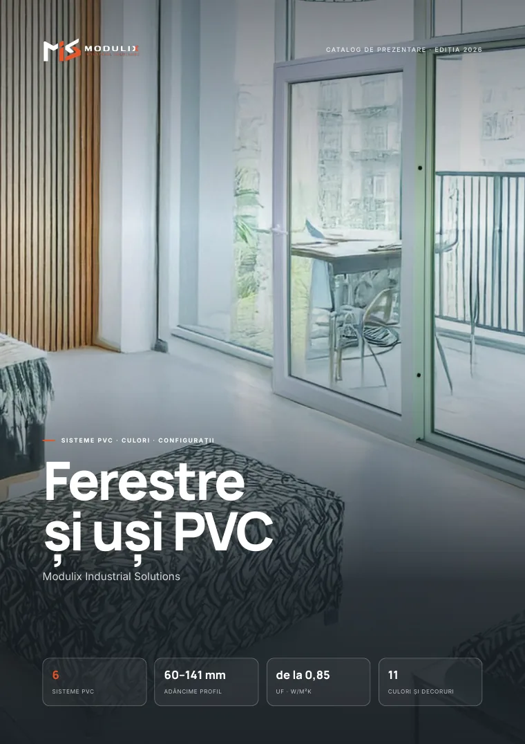 Coperta: Ferestre și uși PVC: catalog de prezentare